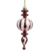 Gouttelette à suspendre blanc et rouge brillant H.14,5 cm-Gifi Sale