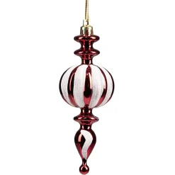Gouttelette à suspendre blanc et rouge brillant H.14,5 cm-Gifi Sale