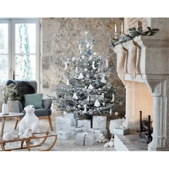 Guirlande 30 boules de neige blanc 1,8 m-Gifi Hot