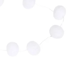 Guirlande 30 boules de neige blanc 1,8 m-Gifi Hot