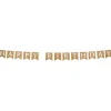 Guirlande anniversaire Happy Birthday papier kraft thème nature 2,5m-Gifi Best