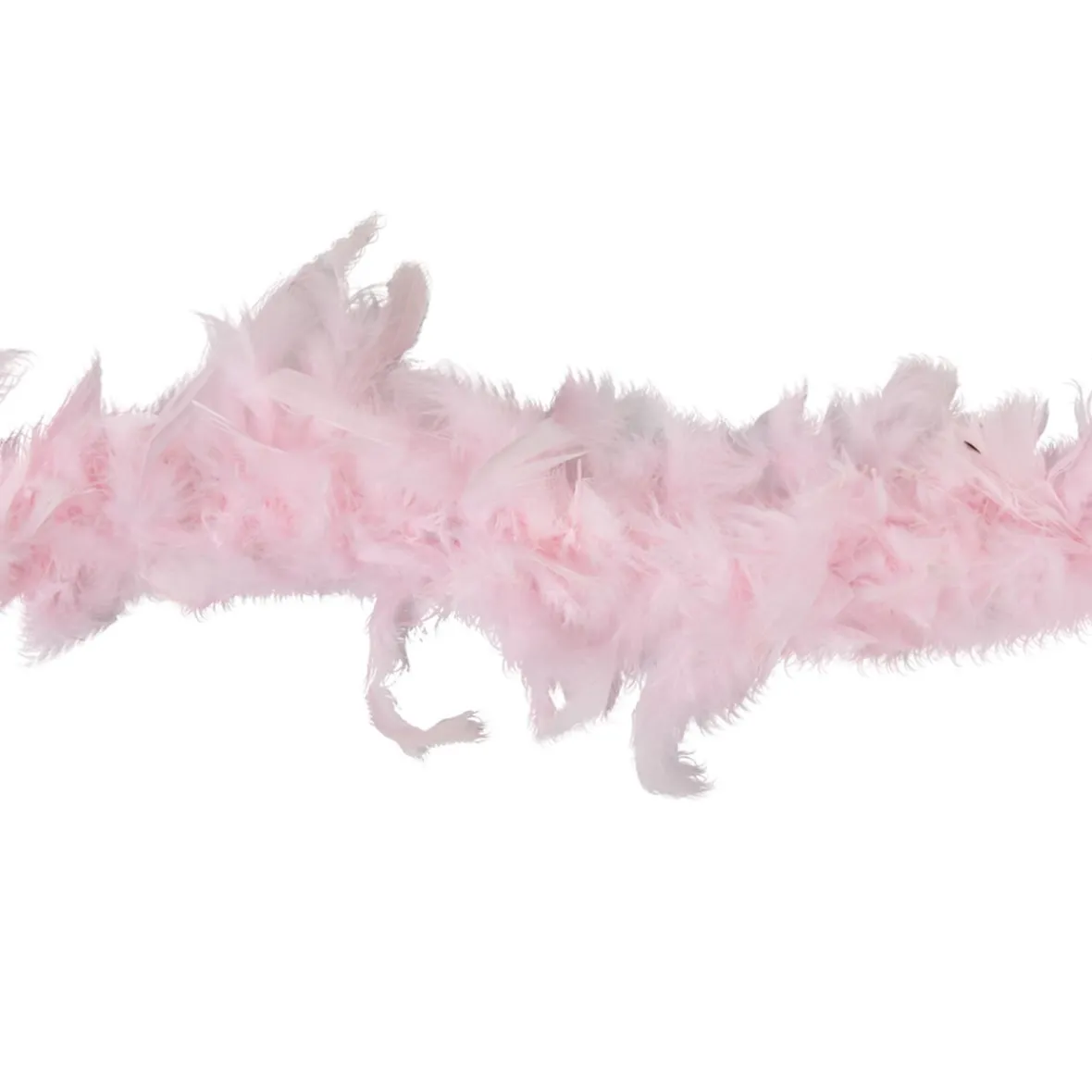 Guirlande Boa plumes roses Noël romance-Gifi