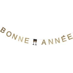 Guirlande Bonne Année dorée-Gifi Sale