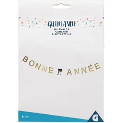 Guirlande Bonne Année dorée-Gifi Sale