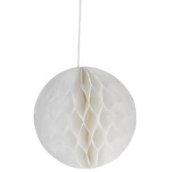 Guirlande boule en papier blanc-Gifi Discount