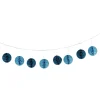 Guirlande boule en papier bleu-Gifi New