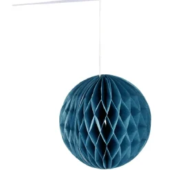 Guirlande boule en papier bleu-Gifi New