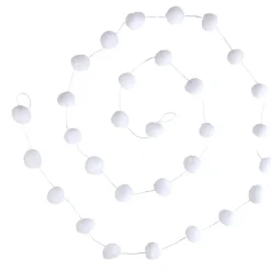 Guirlande boules de neige 1.8 m-Gifi