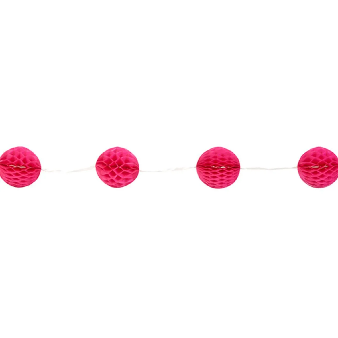 Guirlande boules en papier roses fuchsia-Gifi New