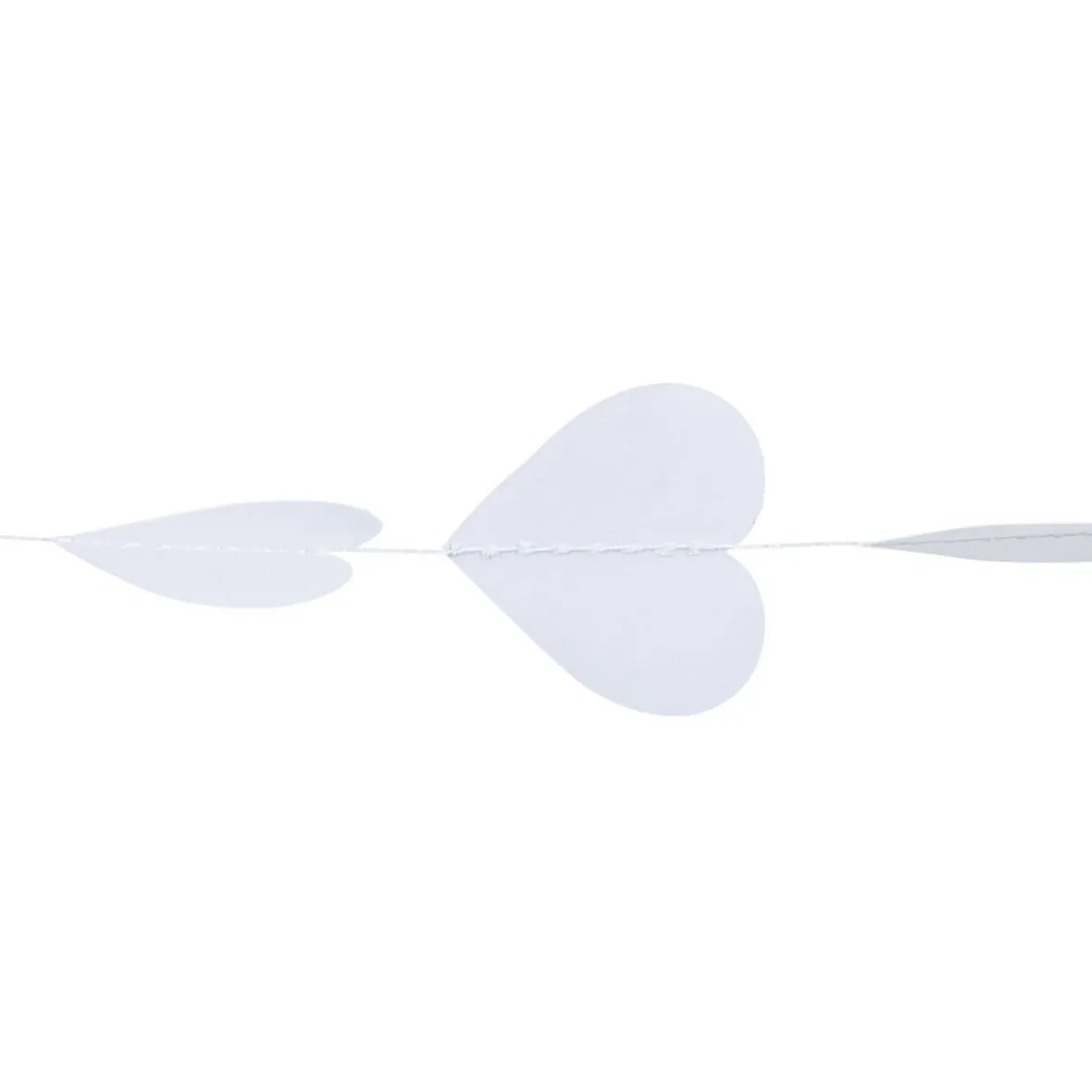 Guirlande coeur blanc 3 m-Gifi Sale