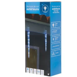 Guirlande de glace 10 stalactites lumineux-Gifi New