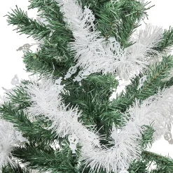 Guirlande de Noël à brins blanc scintillant L 3 m-Gifi Online