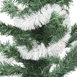 Guirlande de Noël à brins scintillants Blanc 4 m-Gifi Discount