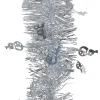 Guirlande de Noël à brins scintillants Gris 3 m-Gifi Online