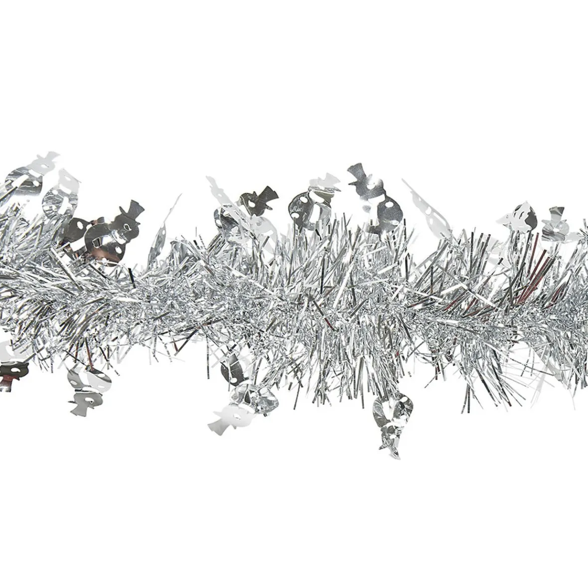 Guirlande de Noël à brins scintillants Gris 3 m-Gifi Online