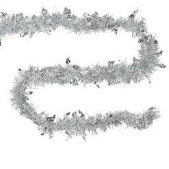 Guirlande de Noël à brins scintillants Gris 3 m-Gifi Online