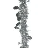 Guirlande de Noël argentée 2 m-Gifi Discount