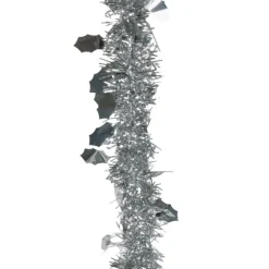 Guirlande de Noël argentée 2 m-Gifi Discount