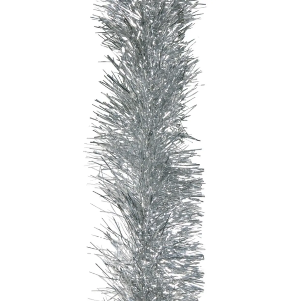 Guirlande de Noël argentée 6 m-Gifi Outlet