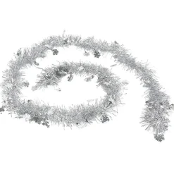 Guirlande de Noël argentée 2 m-Gifi New
