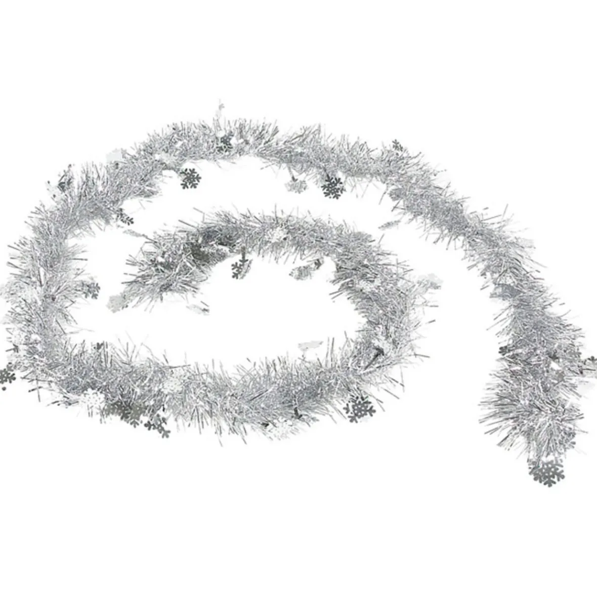 Guirlande de Noël argentée 2 m-Gifi New