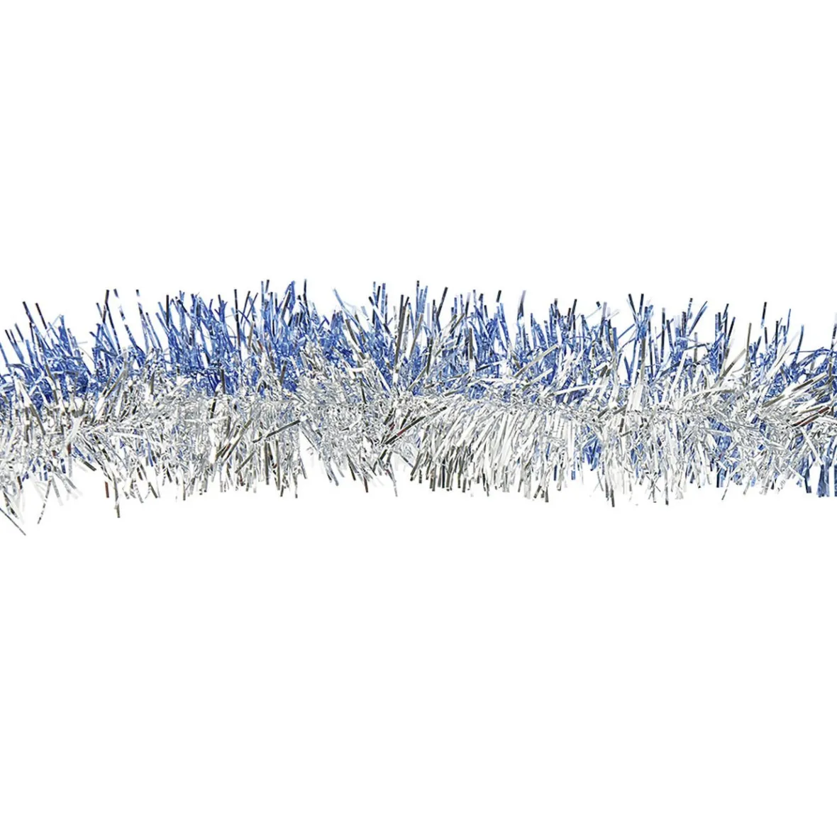 Guirlande de Noël argentée bleue 1,8 m-Gifi Best
