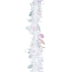 Guirlande de Noël blanche brillante 2 m-Gifi New