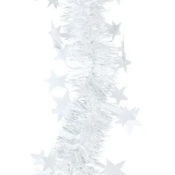 Guirlande de Noël blanche 2 m-Gifi Outlet