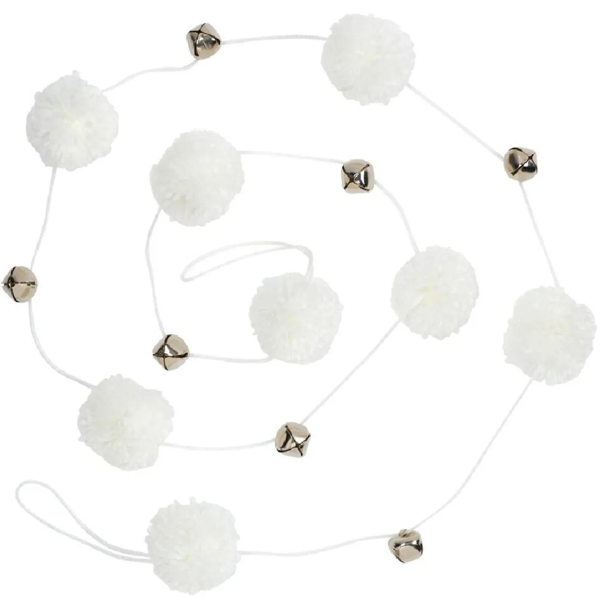 Guirlande de Noël boules et clochettes-Gifi New