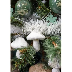Guirlande de Noël champignons et flocons 1,80 m-Gifi