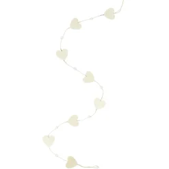 Guirlande de Noël en bois clair-Gifi New