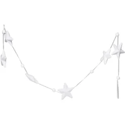 Guirlande de Noël forme en polystyrène blanc 1,8 m-Gifi Clearance