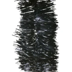 Guirlande de Noël noire 2 m-Gifi Online