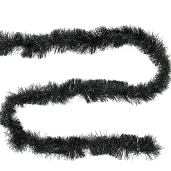 Guirlande de Noël noire 4 m-Gifi Hot