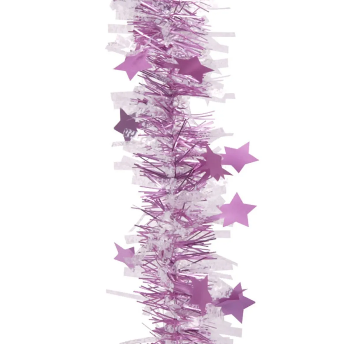 Guirlande de Noël rose 2 m-Gifi