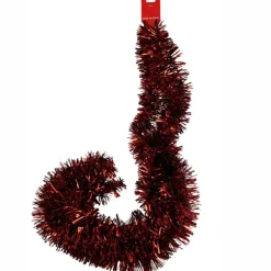 Guirlande de Noël rouge 1.8 m-Gifi Clearance