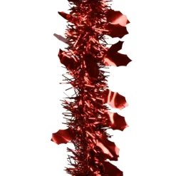 Guirlande de Noël rouge 2 m-Gifi Outlet