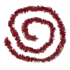 Guirlande de Noël rouge 2 m-Gifi New