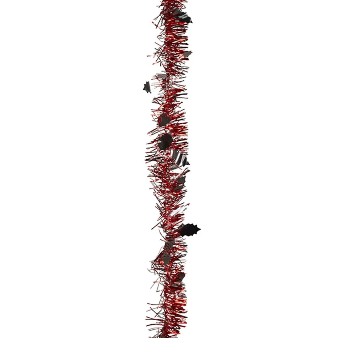 Guirlande de Noël rouge argentée 2 m-Gifi New