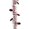 Guirlande de Noël rouge blanche 2 m-Gifi Hot