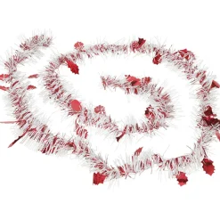 Guirlande de Noël rouge blanche 2 m-Gifi Hot