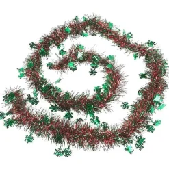 Guirlande de Noël rouge et verte 2 m-Gifi