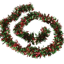 Guirlande de Noël rouge et verte 2 m-Gifi New