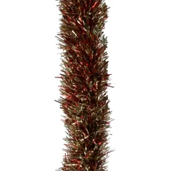 Guirlande de Noël rouge et dorée 2.7 m-Gifi Clearance
