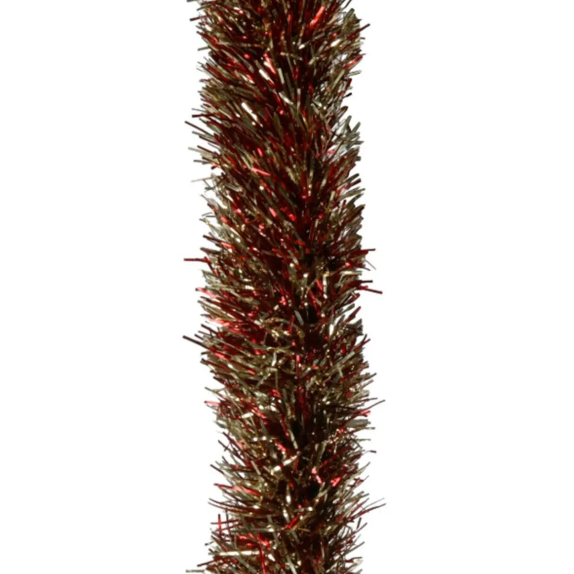 Guirlande de Noël rouge et dorée 2.7 m-Gifi Clearance