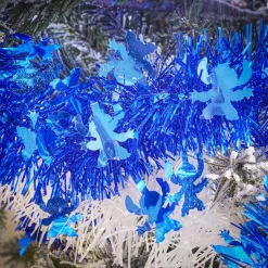 Guirlande de Noël scintillante Disney Stitch bleu 3m-Gifi Clearance