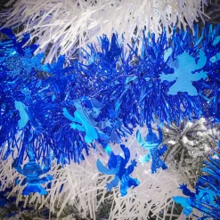 Guirlande de Noël scintillante Disney Stitch bleu 3m-Gifi Clearance