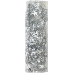 Guirlande de Noël étoile scintillante argentée-Gifi Hot