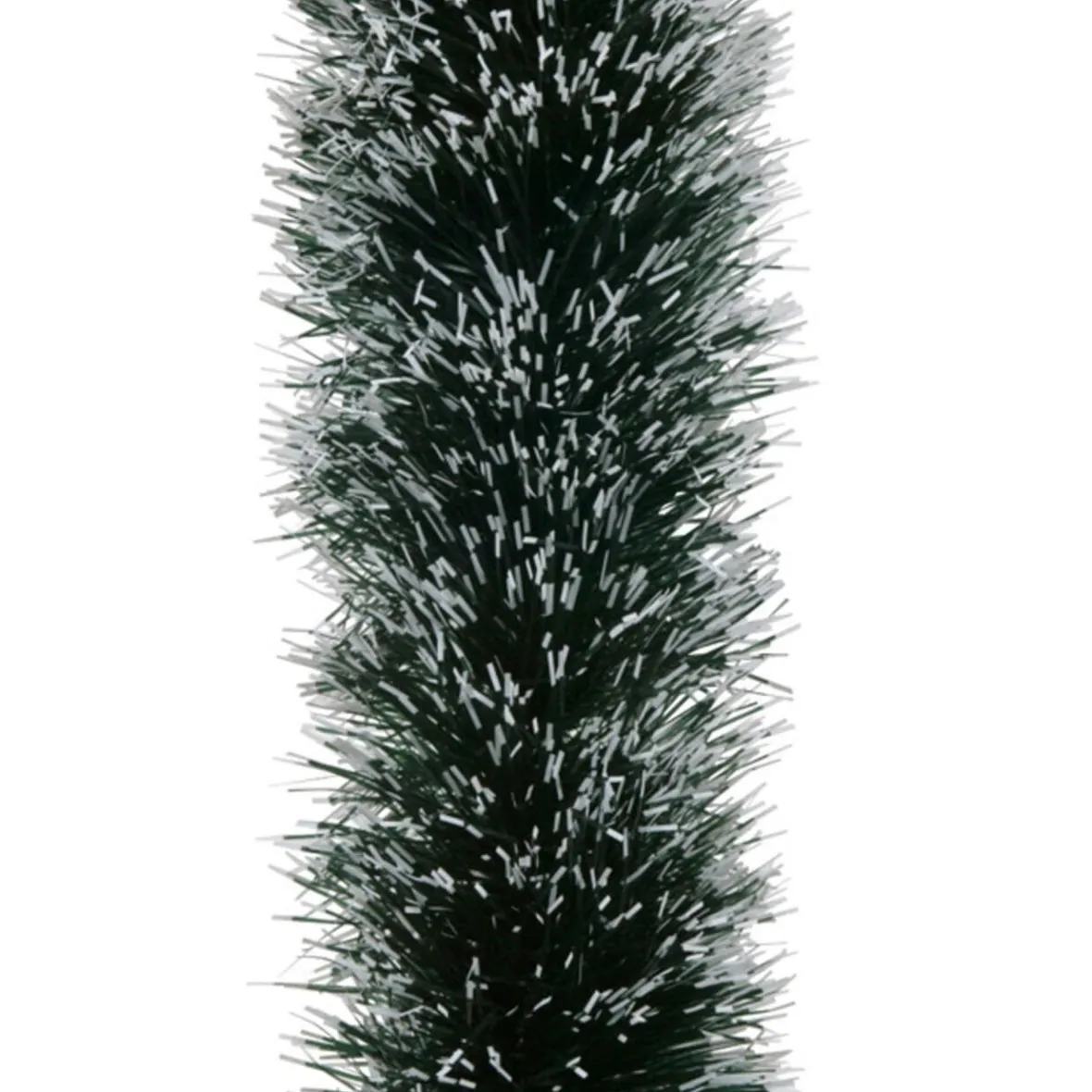 Guirlande de Noël verte blanche 2,7 m-Gifi