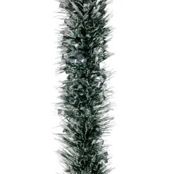 Guirlande de Noël verte blanche argentée 2.7 m-Gifi Clearance